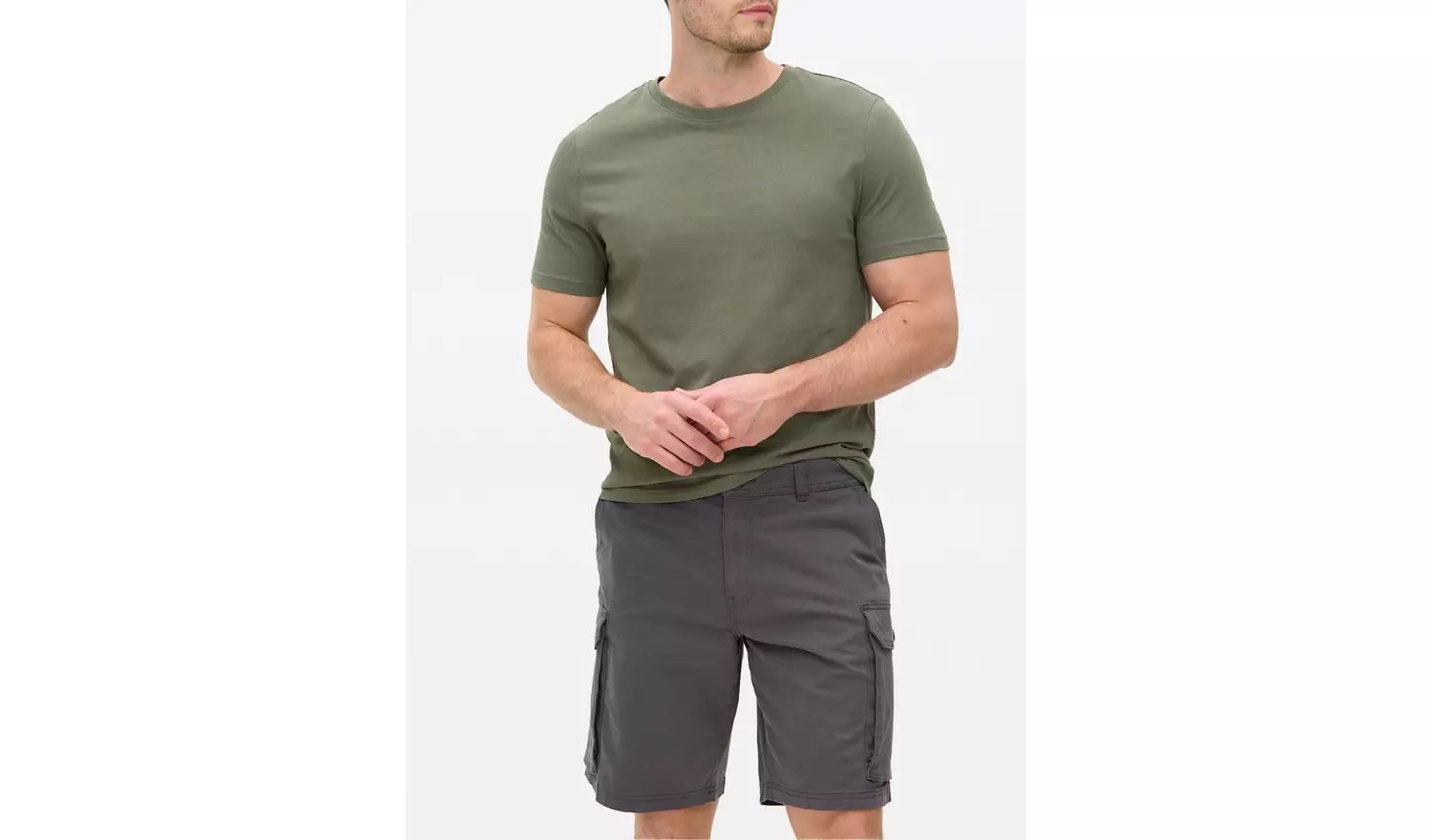 Charcoal Core Cargo Shorts 30