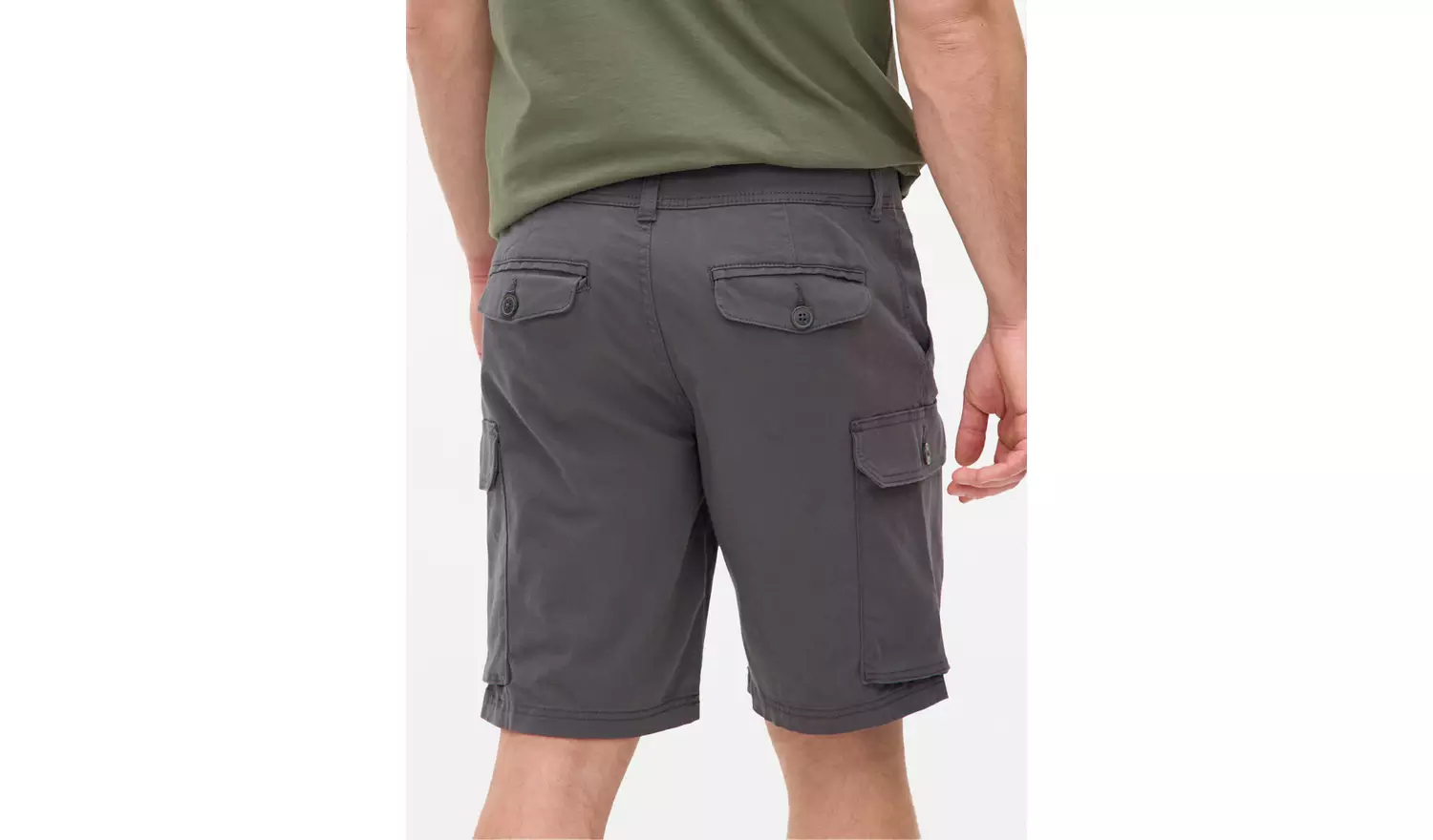 Charcoal Core Cargo Shorts 30