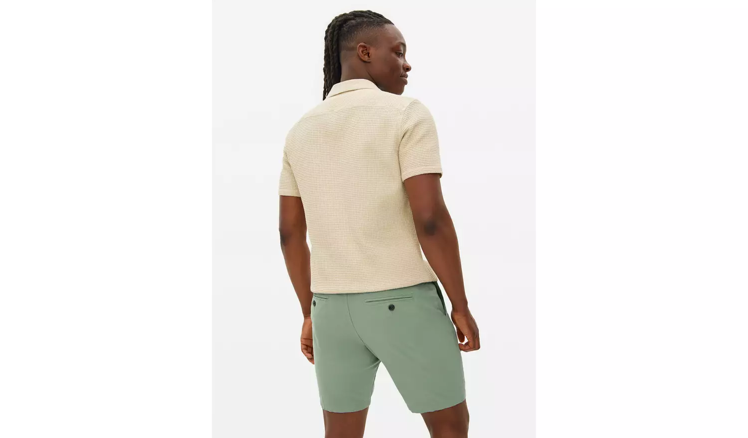 Light Green Chino Core Shorts 44