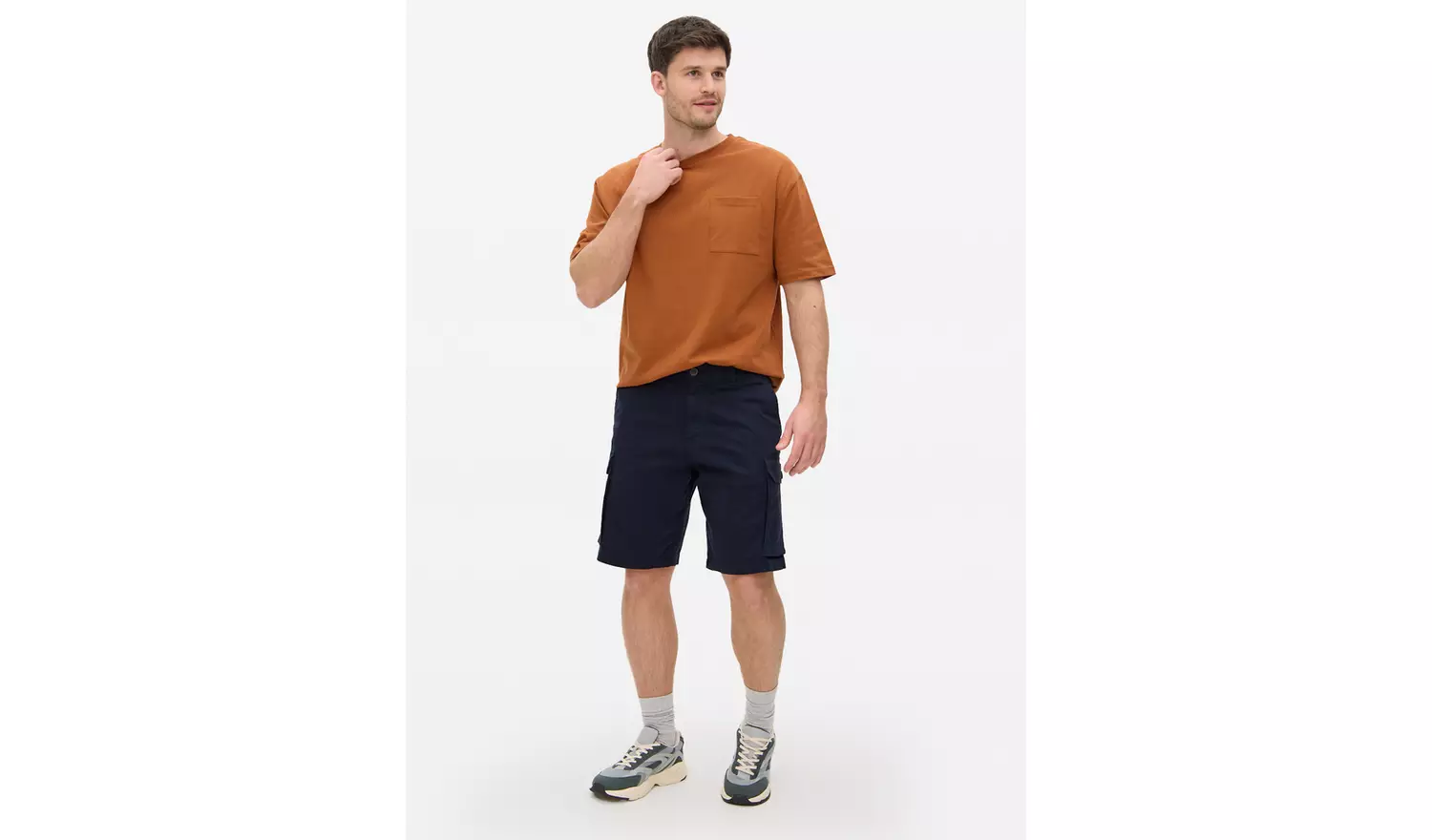 Navy Core Cargo Shorts 38