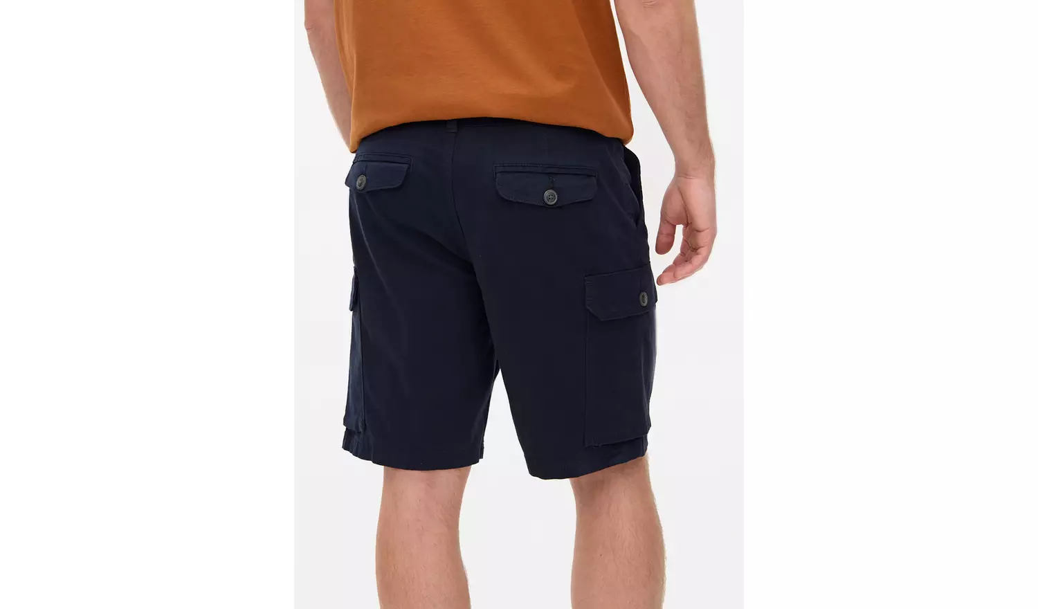 Navy Core Cargo Shorts 42