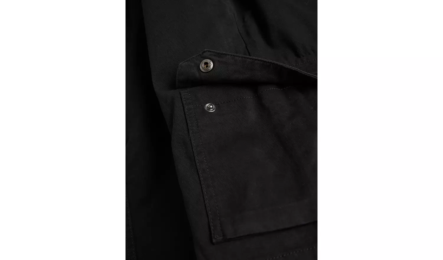 Black Washed Cargo Shorts 40