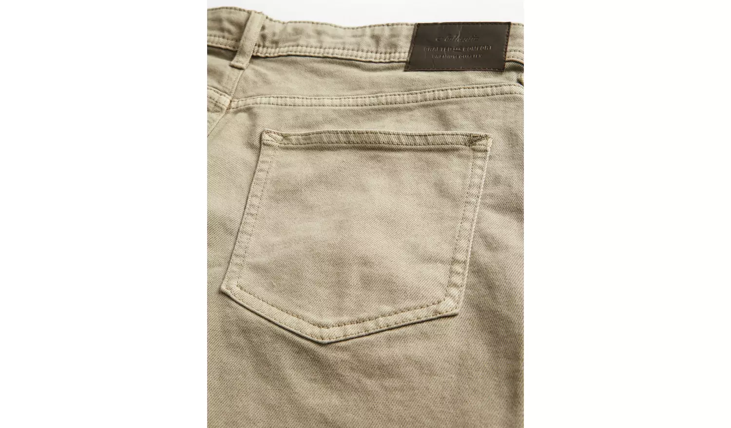 Grey Garment Dye Denim Shorts 32