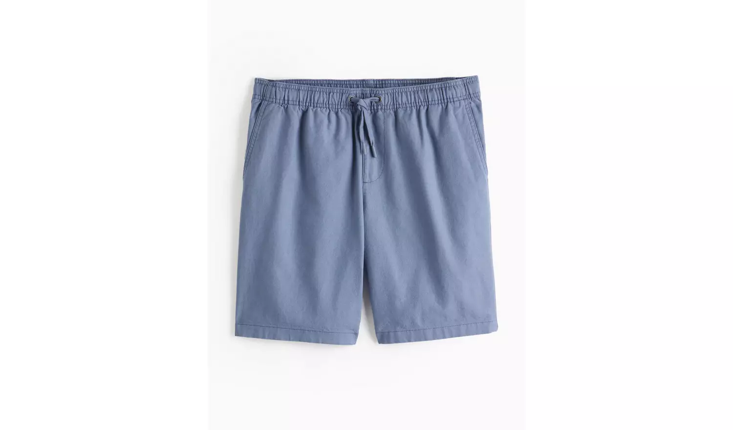 Blue Drawstring Cotton Shorts 40