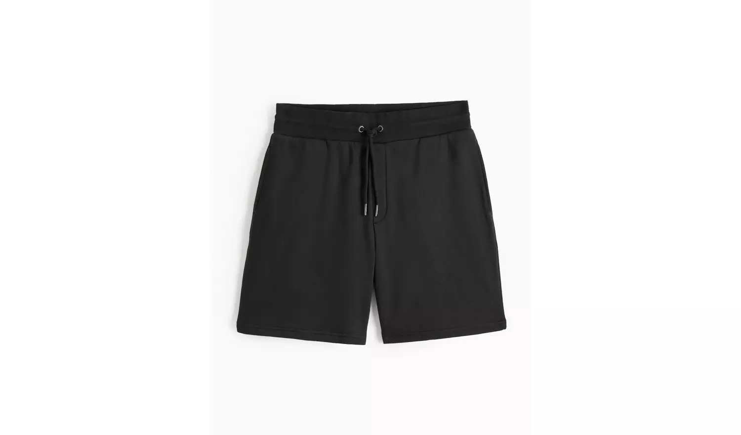 Black Jersey Drawstring ShortsL