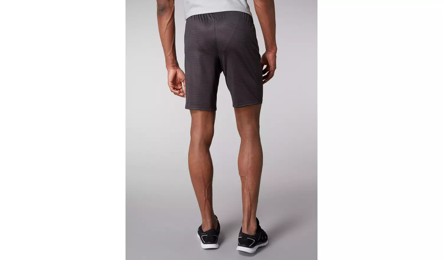 Charcoal Printed Shorts - XL