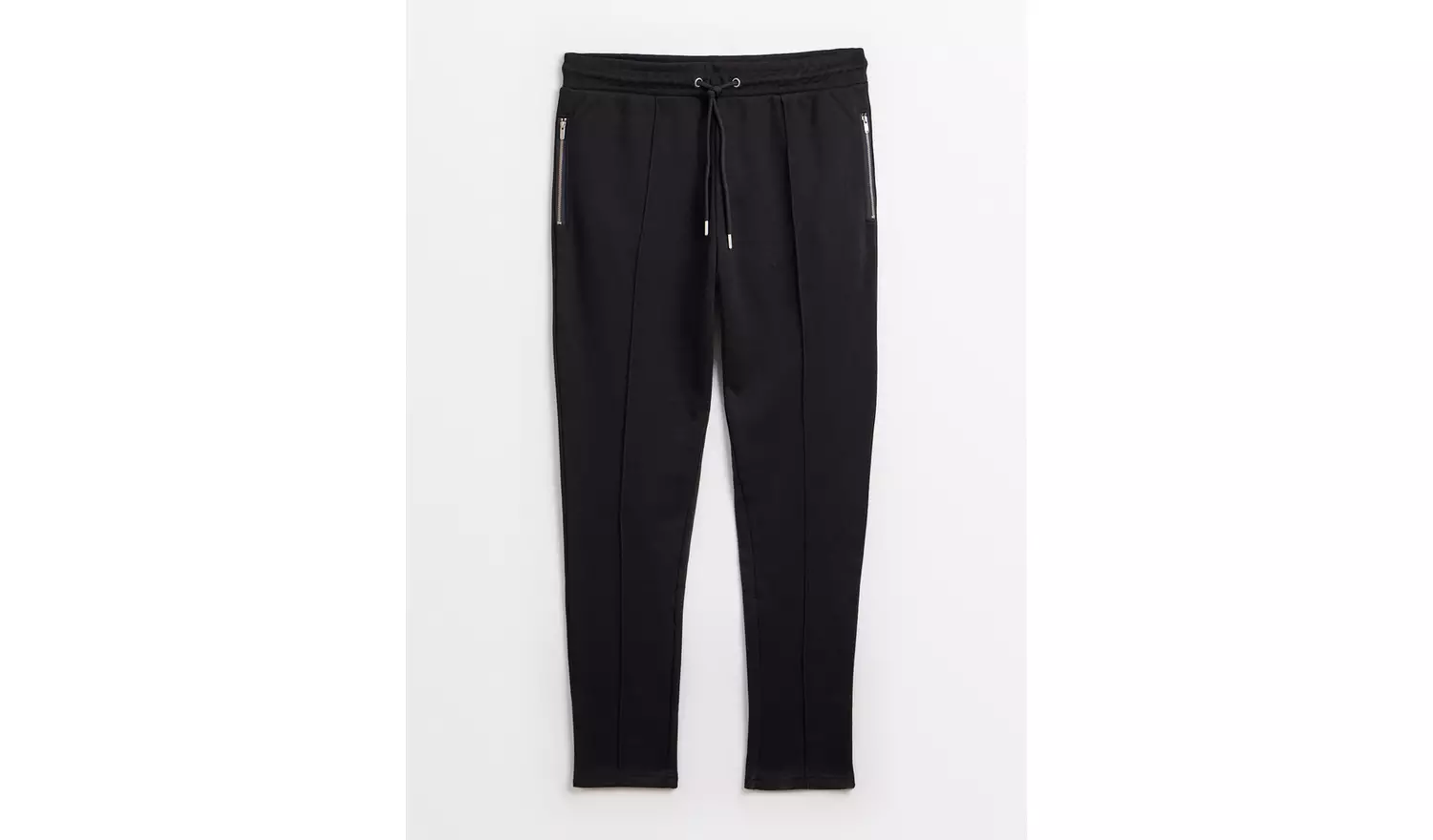 Black Elevated Joggers L