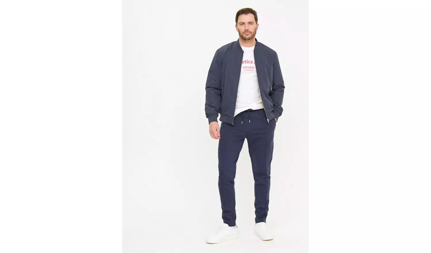 Navy Elevated Joggers XXL