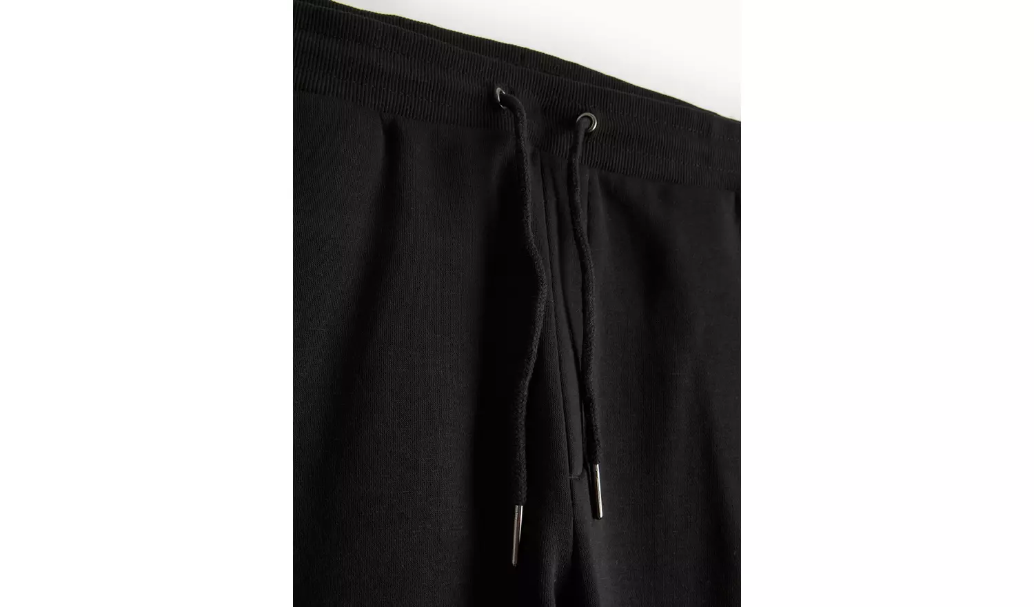 Black Core Cuffed Joggers XS