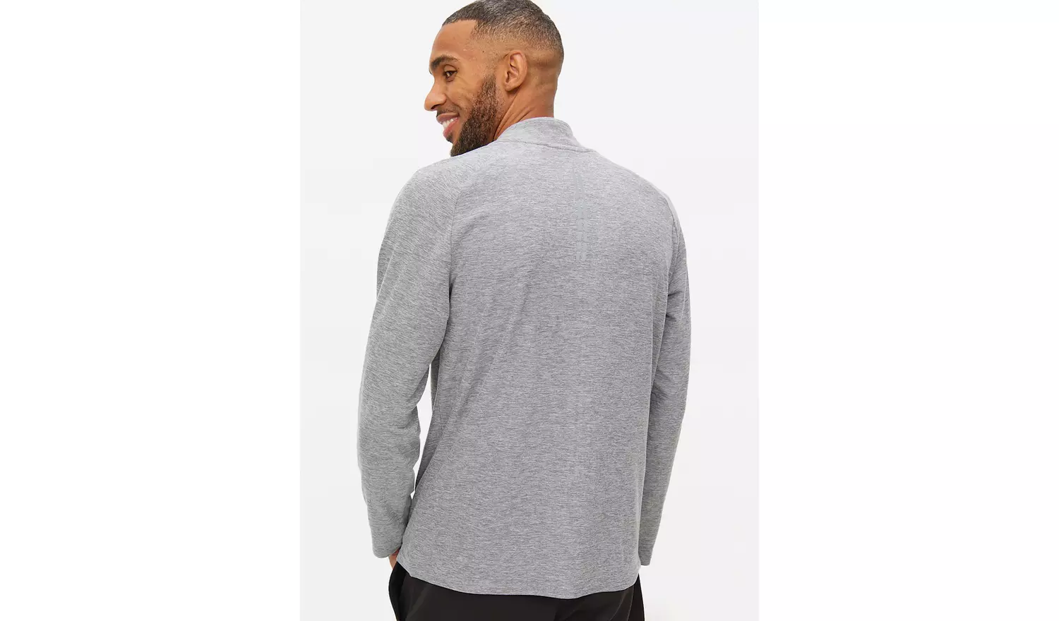 Tu Active Grey Zip-Through Top XL