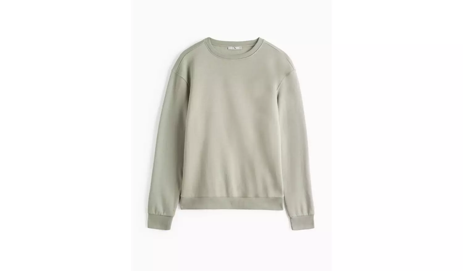 Pale Green Crew Neck Sweatshirt XXL