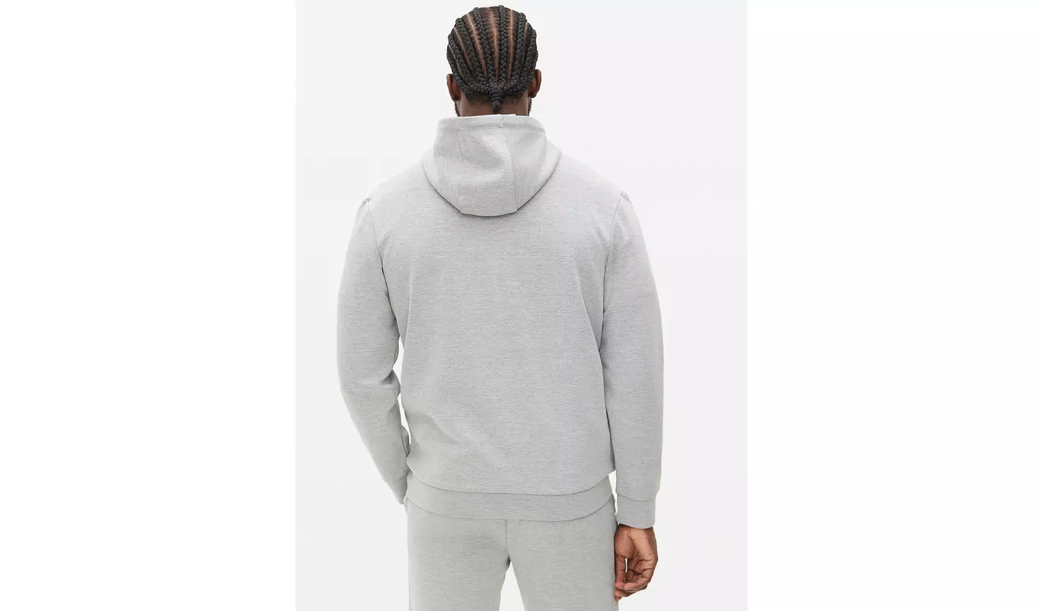 Grey Overhead HoodieL