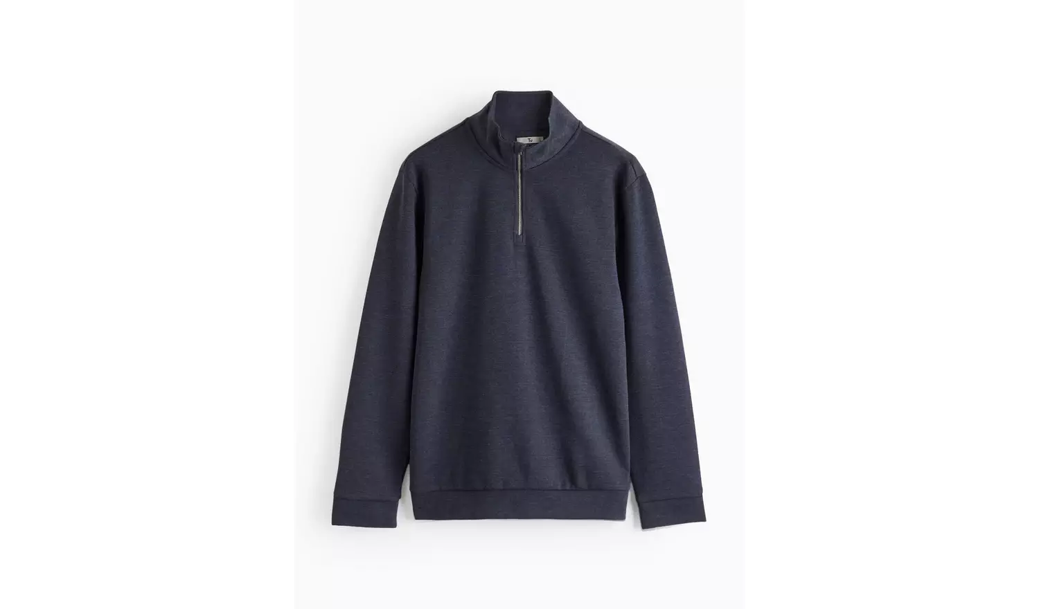 Elevated Navy Half-Zip Sweatshirt XXL