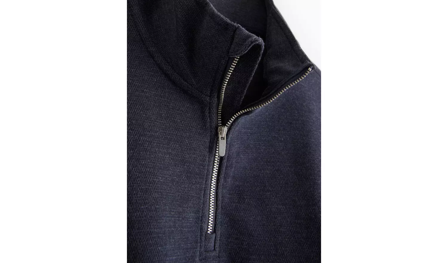 Elevated Navy Half-Zip Sweatshirt XXXXL