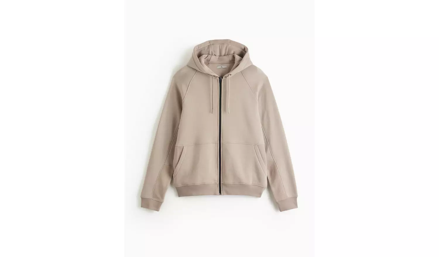 Light Grey Zip Through HoodieS