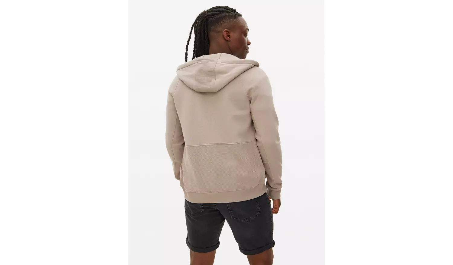 Light Grey Zip Through HoodieS