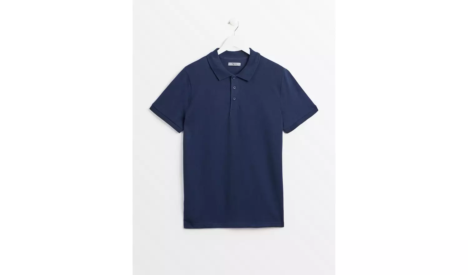 Navy Pique Polo Shirt XL