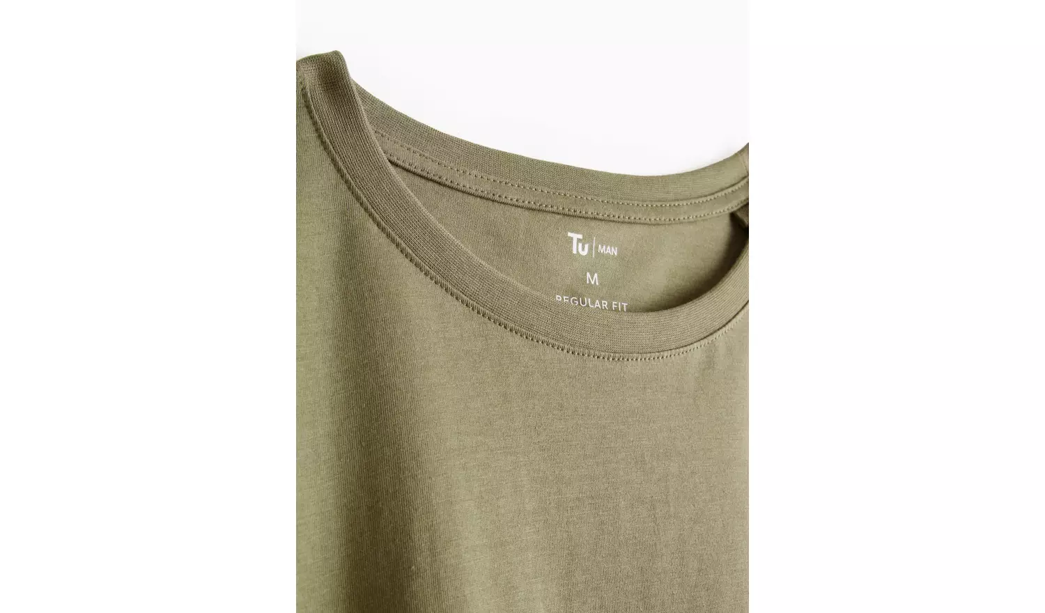 Plain Khaki Long Sleeve T-Shirt XXL