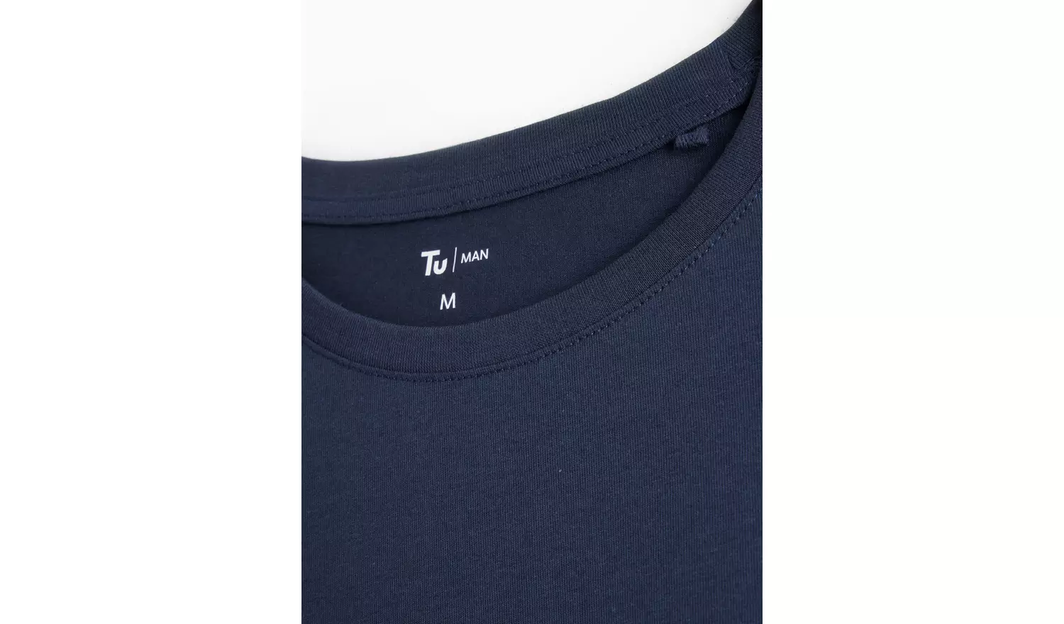 Plain Navy Long Sleeve T-Shirt XXXL