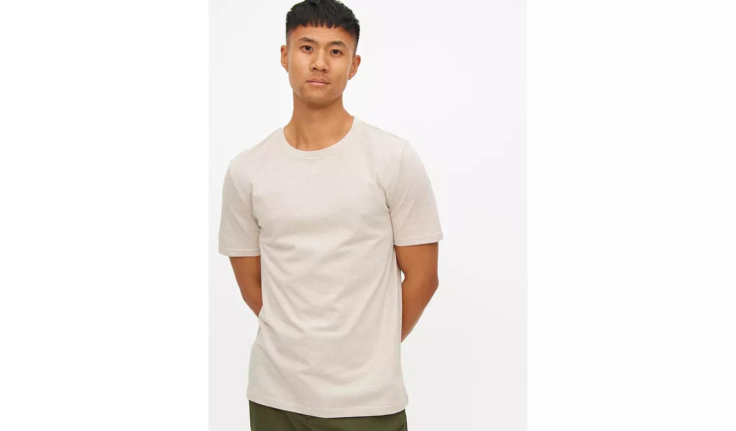 Oatmeal Core Marl T-Shirt XXL