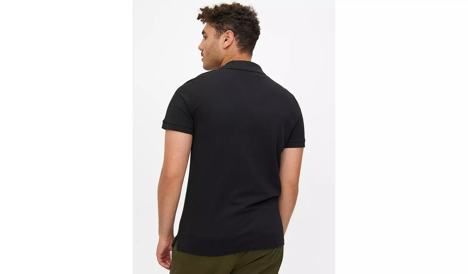 Black Pique Polo Shirt 2 Pack XXXL