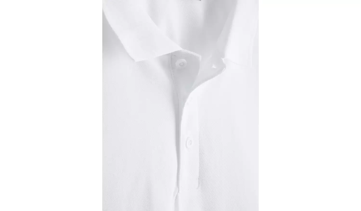 Black & White Pique Polo Shirt 2 Pack S