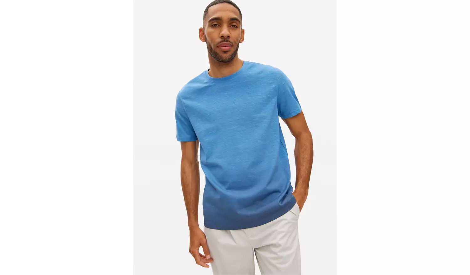 Blue Ombre T-Shirt XXXL