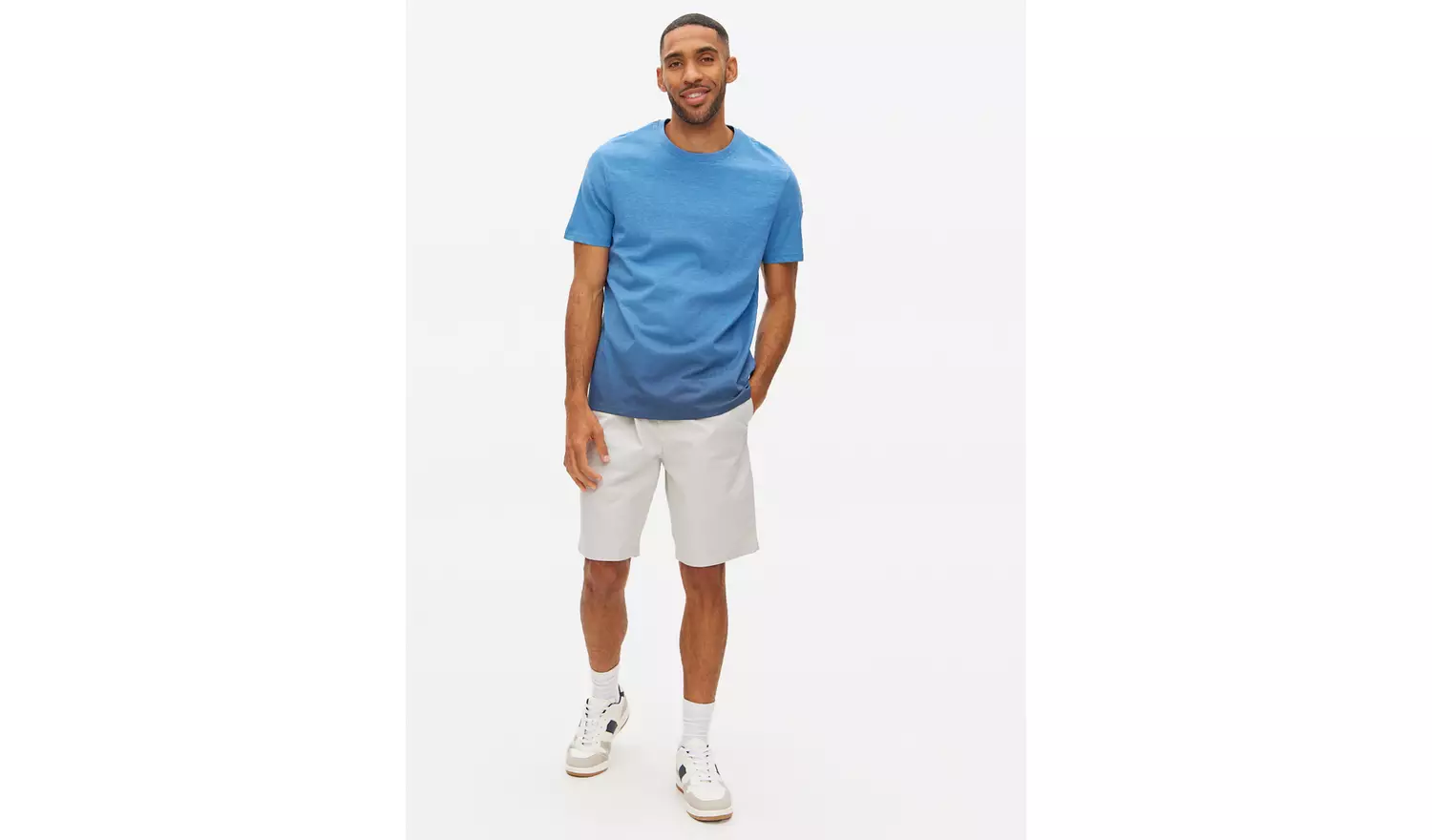Blue Ombre T-Shirt L