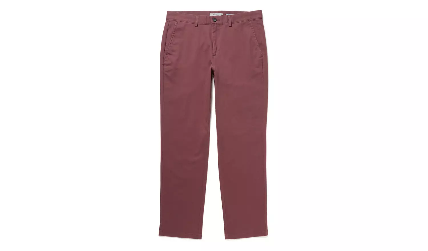 Purple Straight Fit Chinos With Stretch - W50 L34