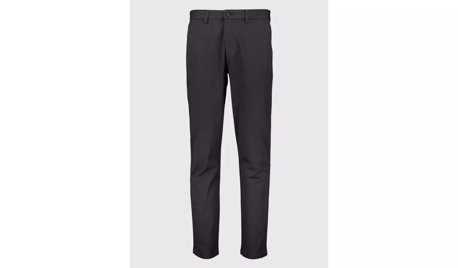 Charcoal Grey Slim Fit Chinos With Stretch - W30 L34