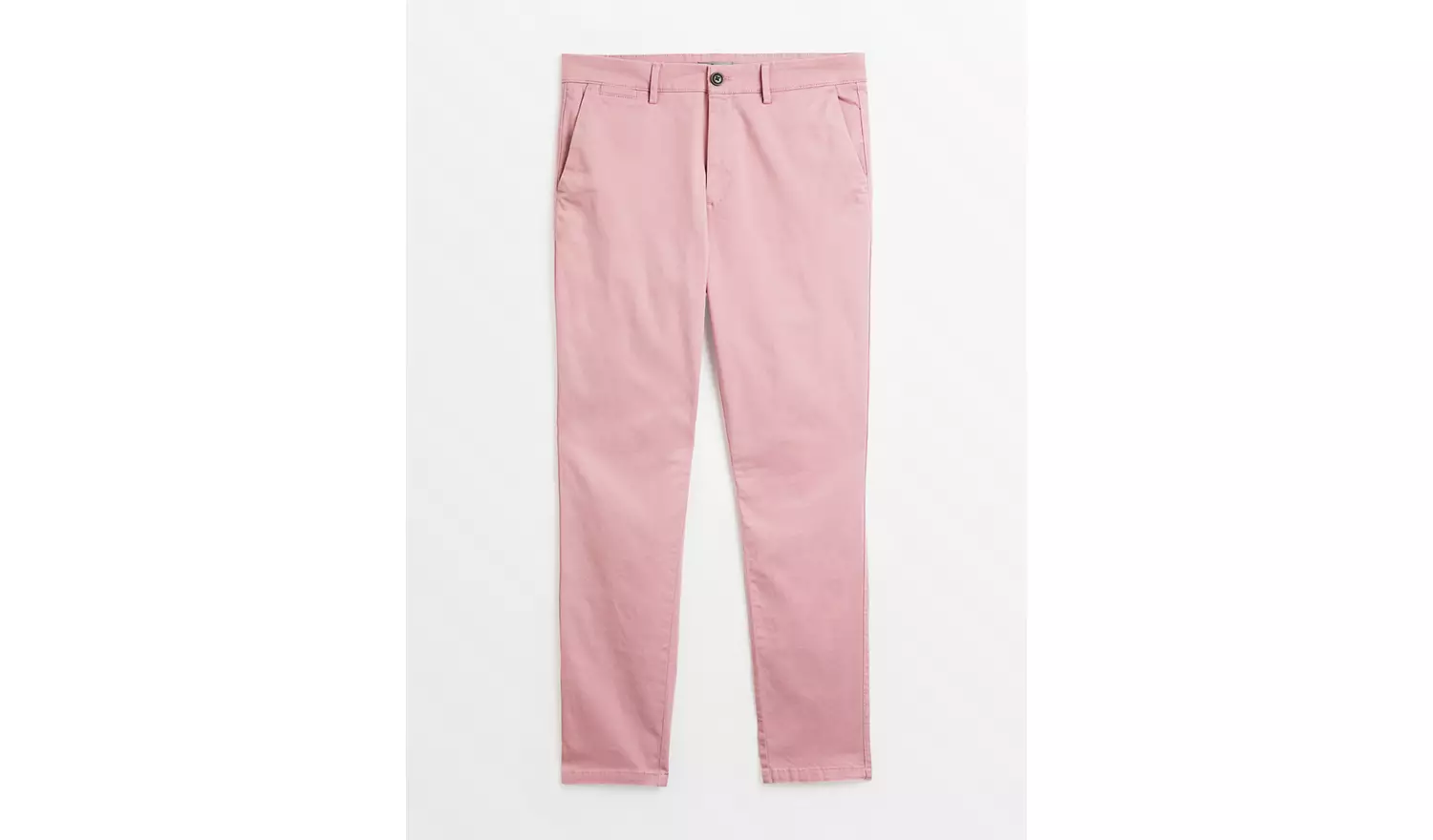 Pink Skinny Fit Chino Trousers44R
