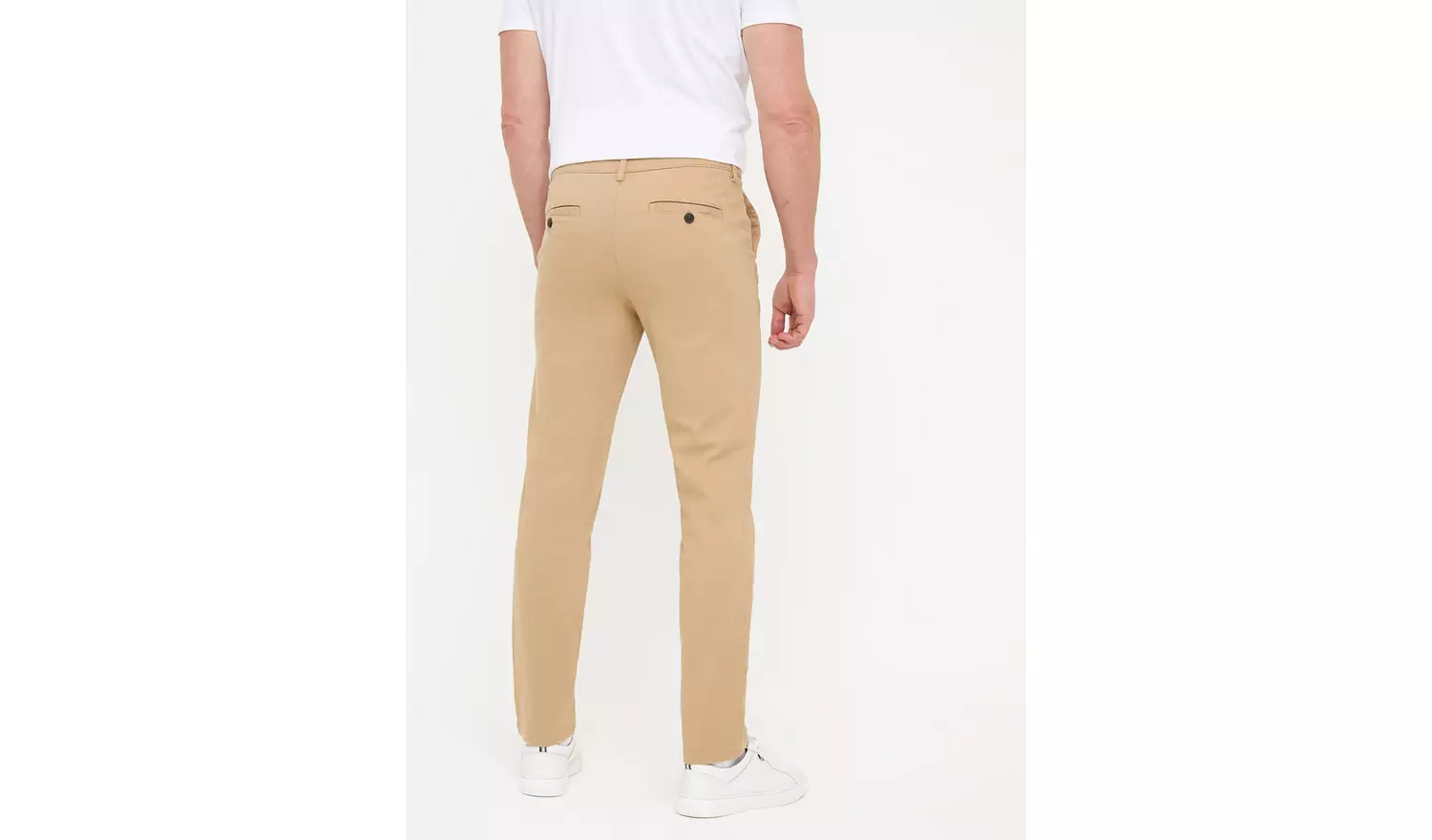 Stone Slim Leg Chino With Stretch 34L