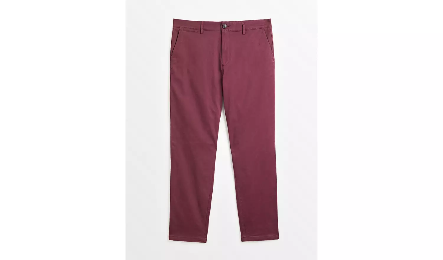 Purple Straight Leg Chino Trousers 36L