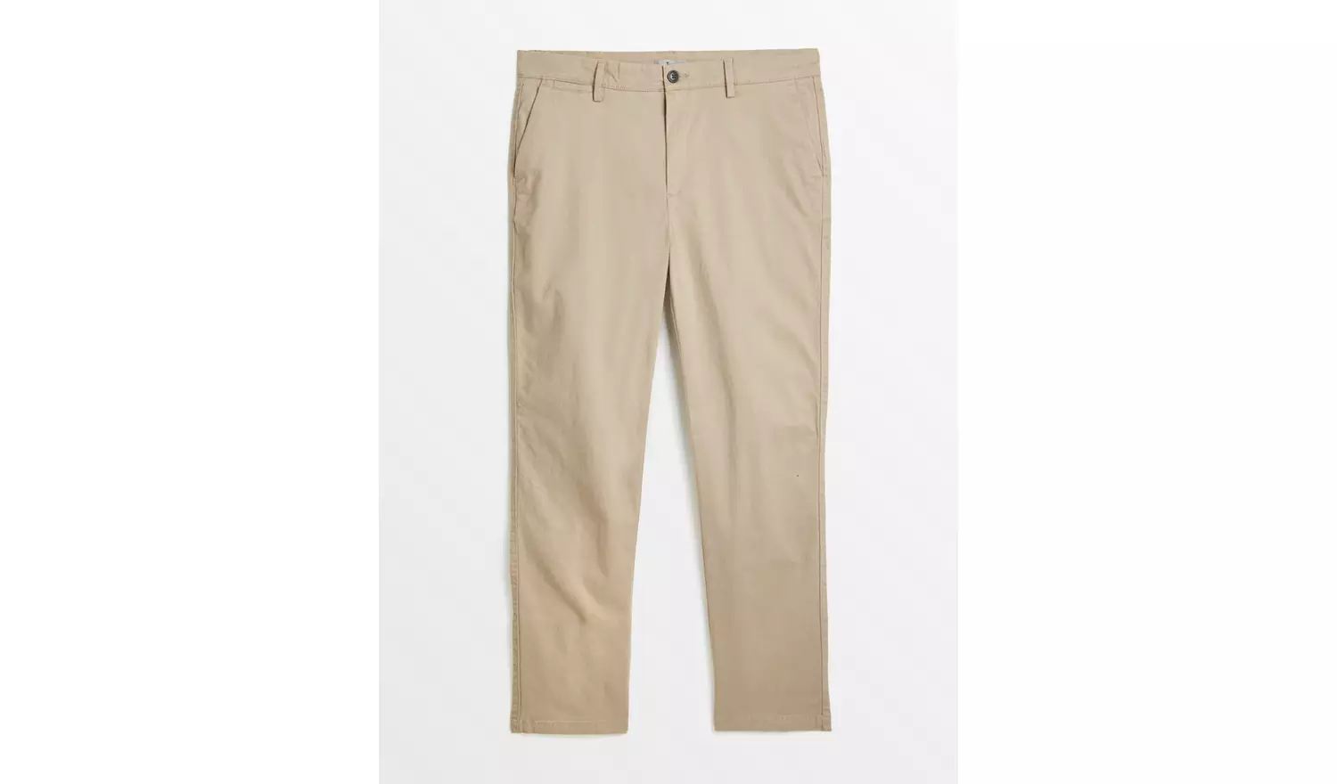 Stone Straight Leg Chino Trousers 36L