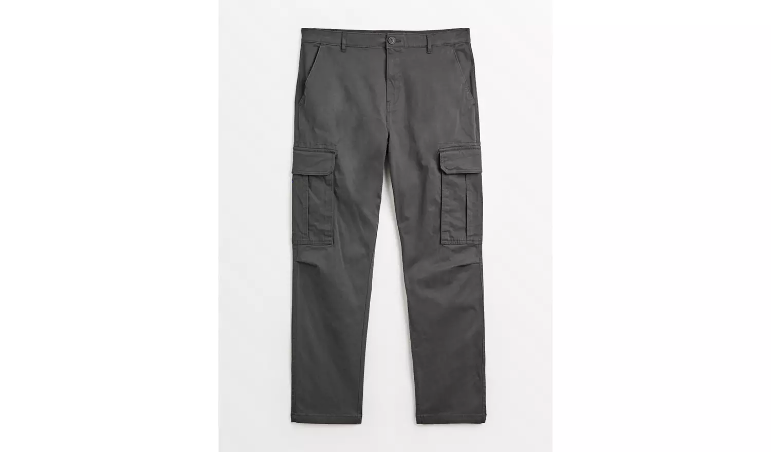 Charcoal Cargo Trousers 40S