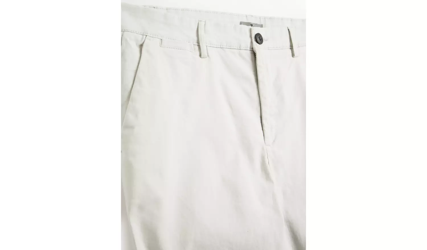 Neutral Straight Leg Chino Trousers 34S