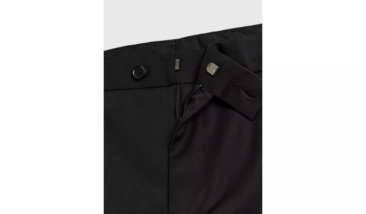 Black Slim Fit Smart TrousersW30 L31