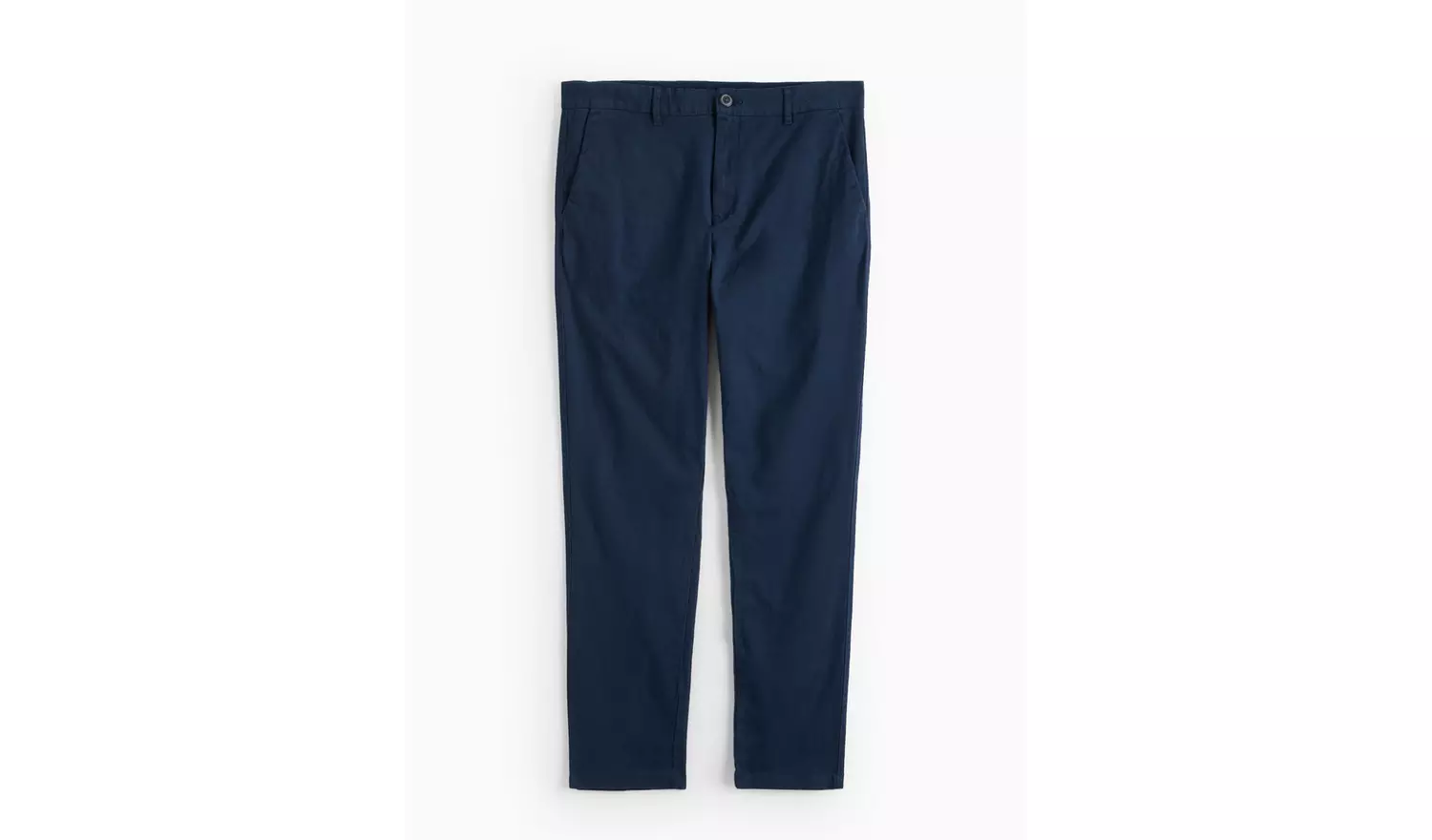 Navy Slim Fit Chinos With Stretch 32S