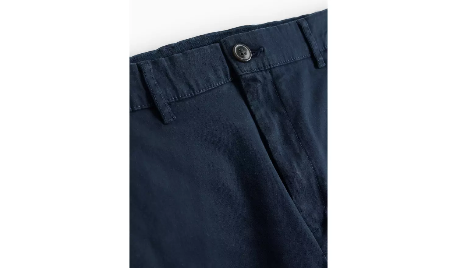 Navy Slim Fit Chinos With Stretch 36R