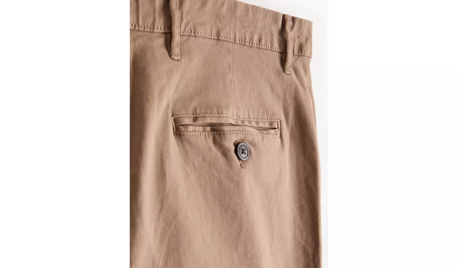 Neutral Slim Fit Chinos With Stretch 40R