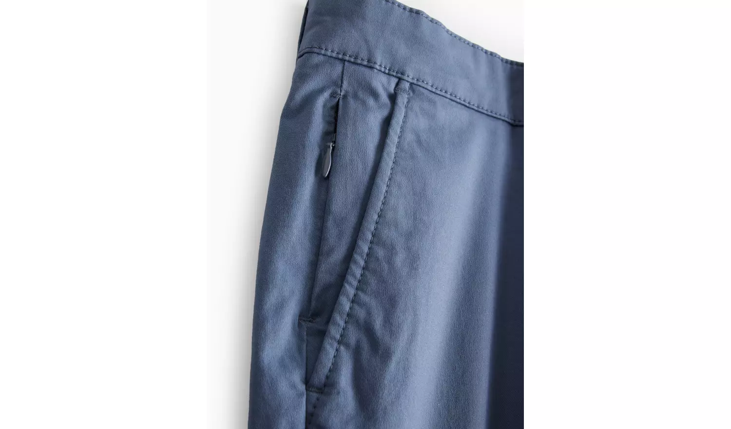 Blue Pleated Front Premium Chinos 30R
