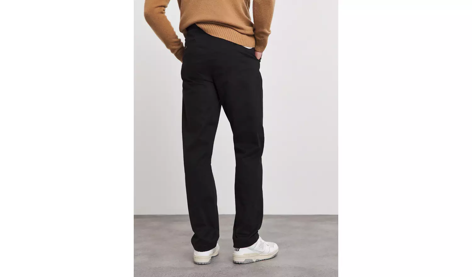 JACAMO Straight Fit Chino Black 50R