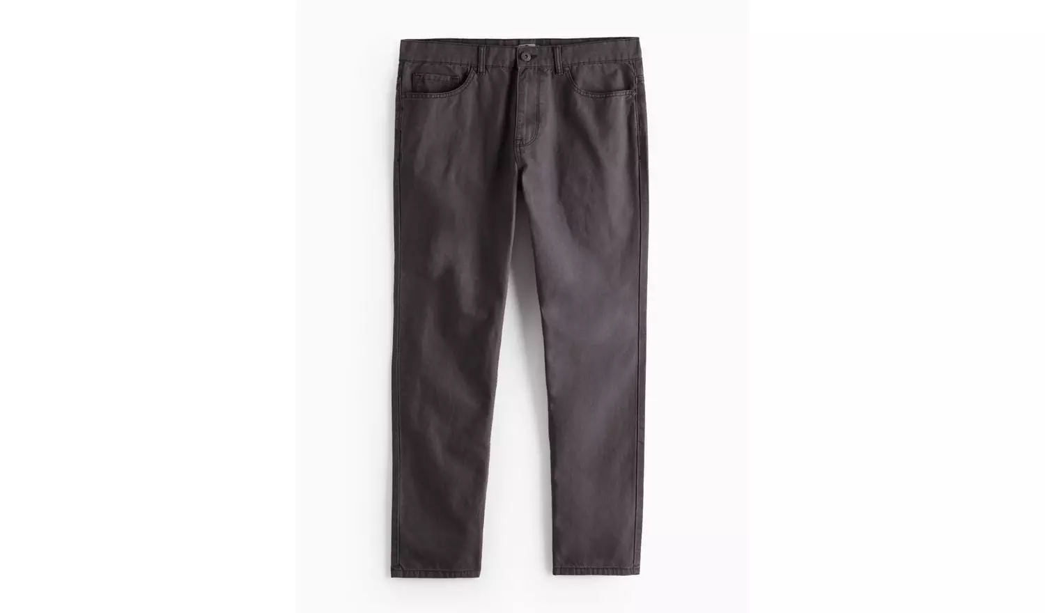 Charcoal Washed Straight Leg Trousers34L
