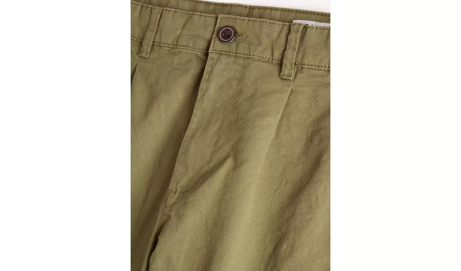 UNION WORKS Khaki Classic Chino Trousers 34S