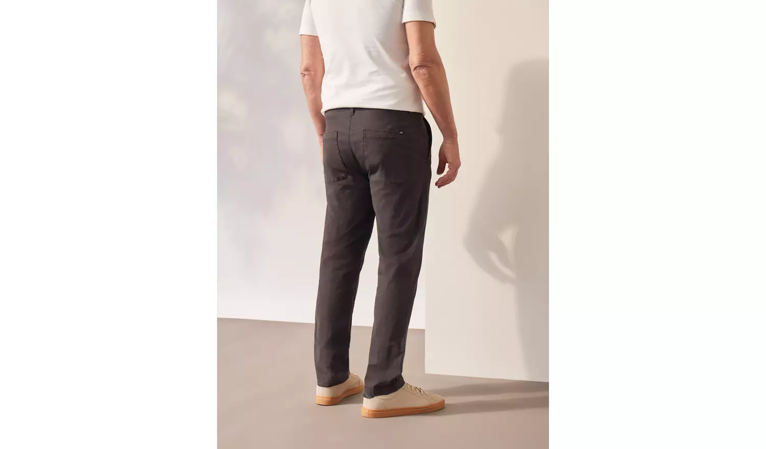 UNION WORKS Charcoal Classic Chino Trousers 30R