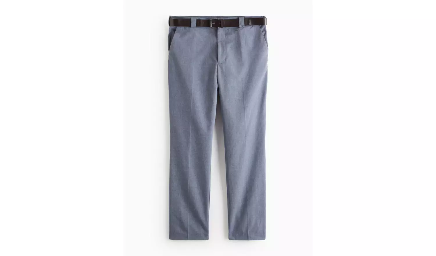 Blue Straight-Leg Chinos 36S