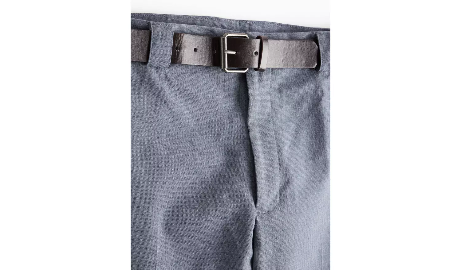 Blue Straight-Leg Chinos 32S