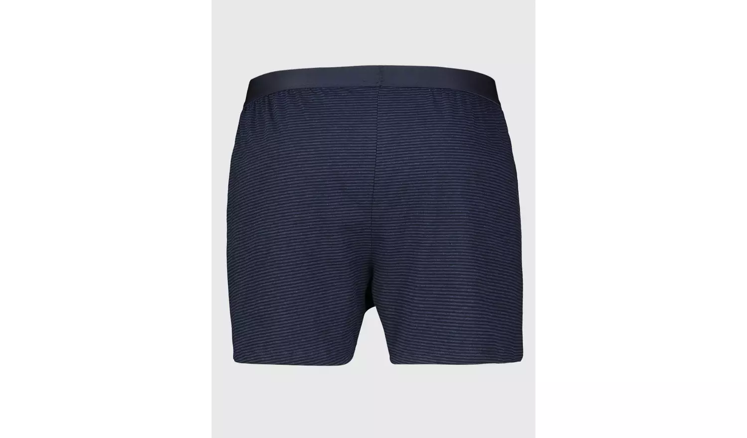 Navy Stripe & Marl Jersey Boxers 3 Pack XXXL