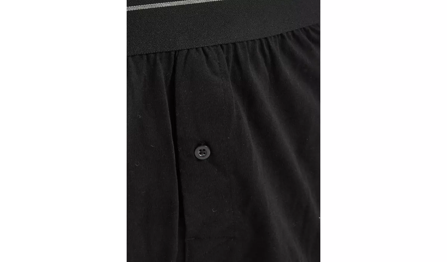 Black Jersey Boxers 3 Pack L