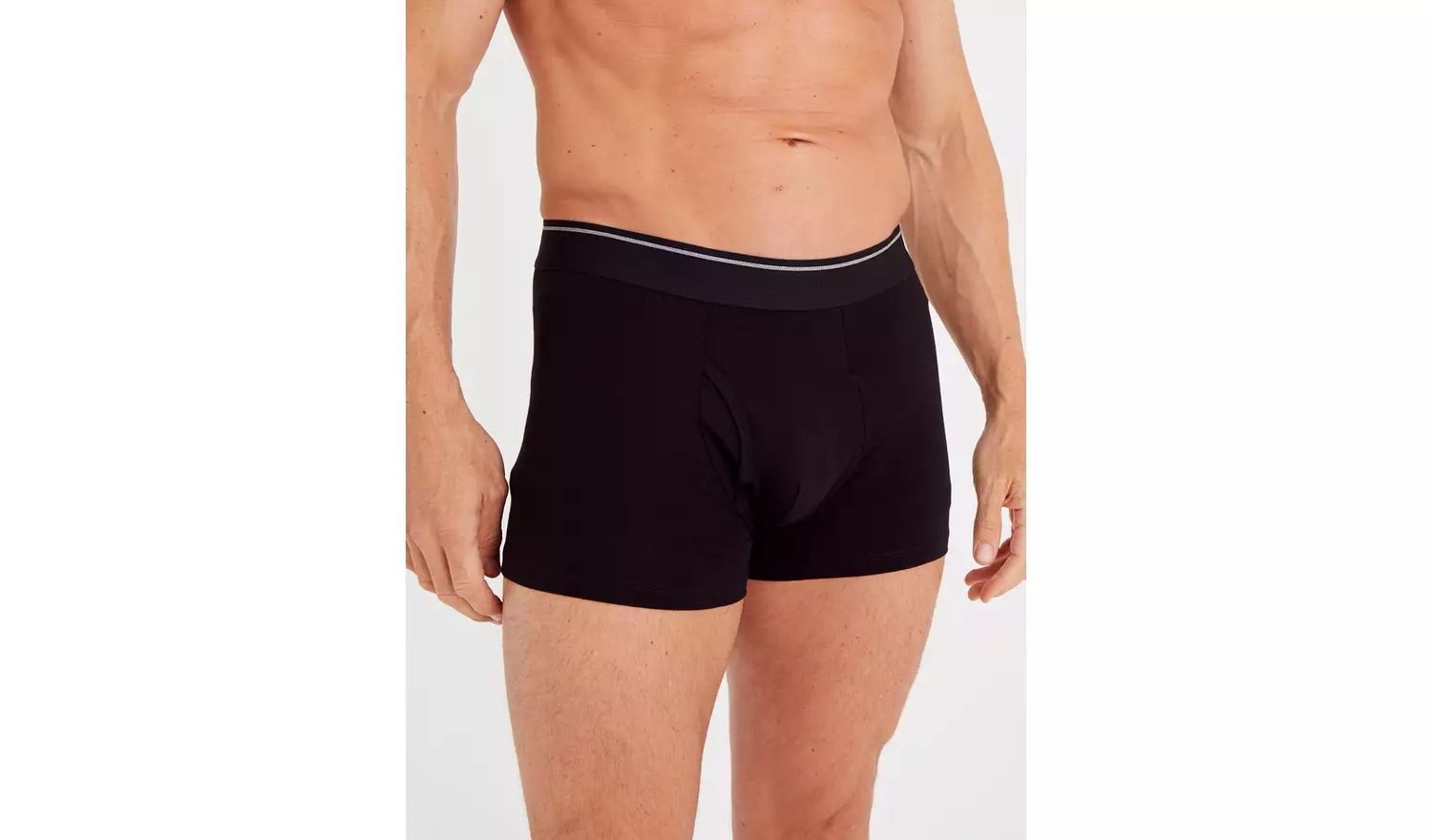 Black Trunks 3 Pack S